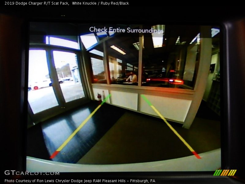 White Knuckle / Ruby Red/Black 2019 Dodge Charger R/T Scat Pack