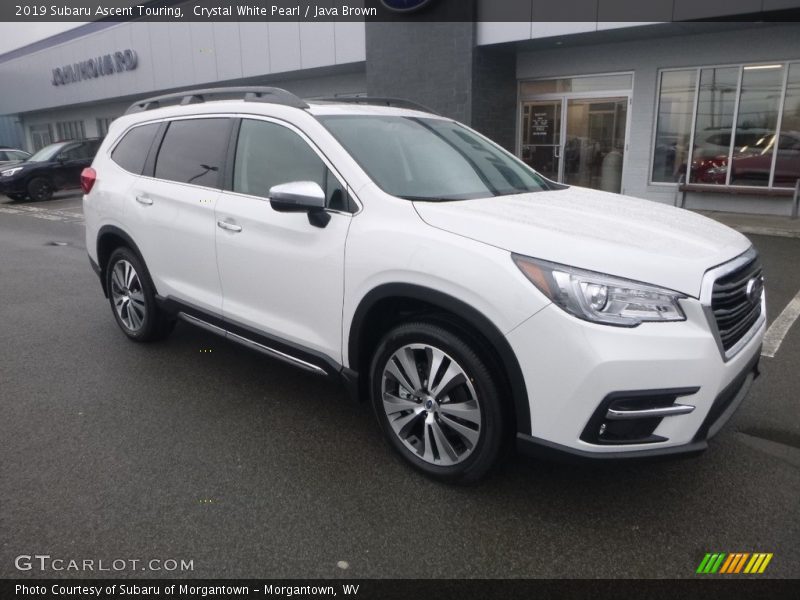 Crystal White Pearl / Java Brown 2019 Subaru Ascent Touring