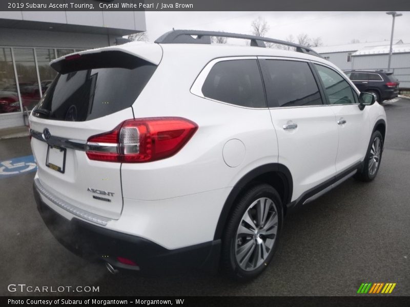 Crystal White Pearl / Java Brown 2019 Subaru Ascent Touring