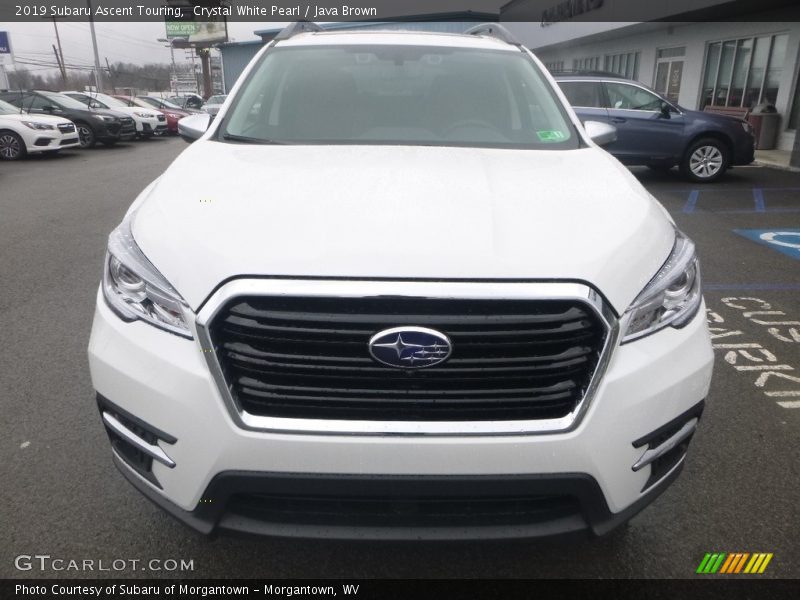 Crystal White Pearl / Java Brown 2019 Subaru Ascent Touring