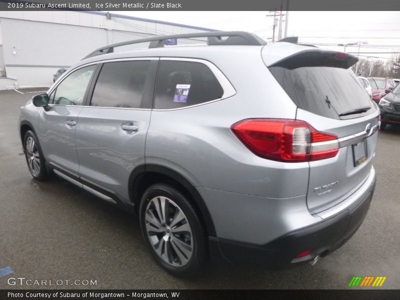 Ice Silver Metallic / Slate Black 2019 Subaru Ascent Limited