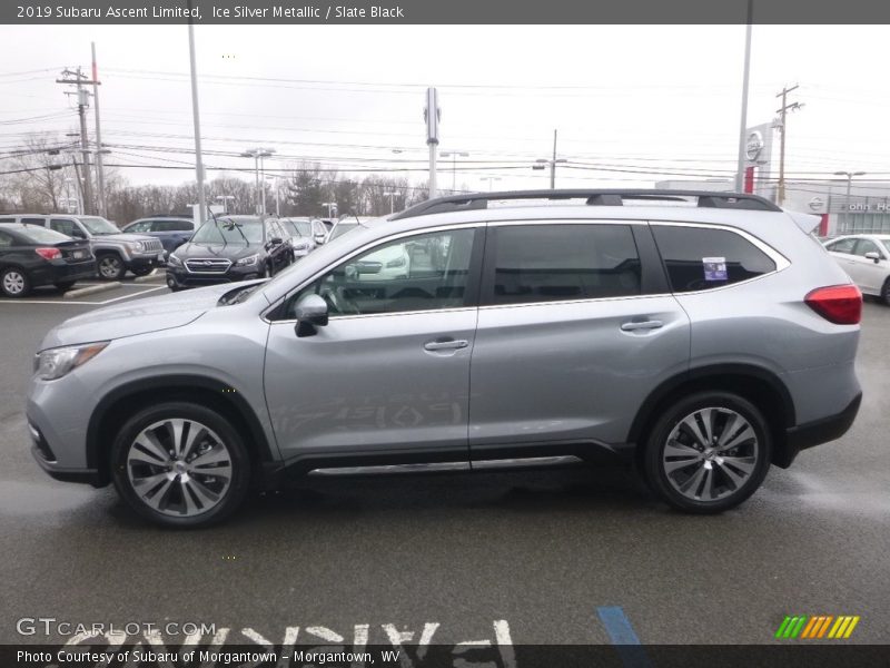 Ice Silver Metallic / Slate Black 2019 Subaru Ascent Limited