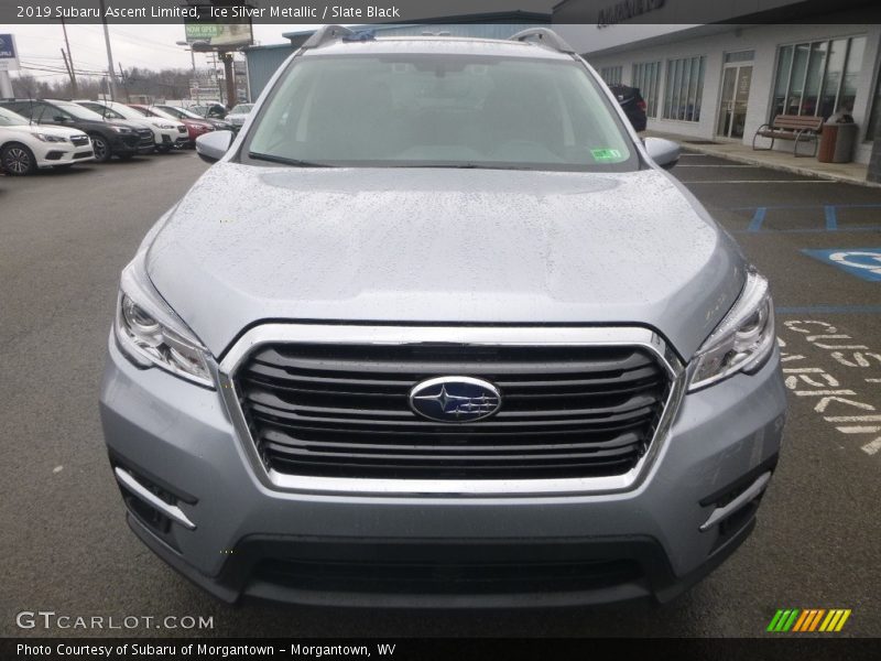 Ice Silver Metallic / Slate Black 2019 Subaru Ascent Limited