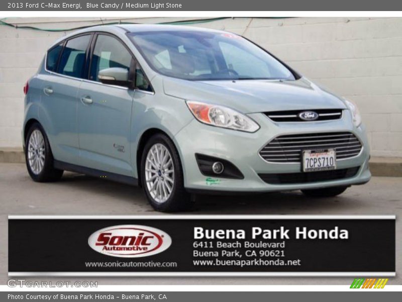 Blue Candy / Medium Light Stone 2013 Ford C-Max Energi