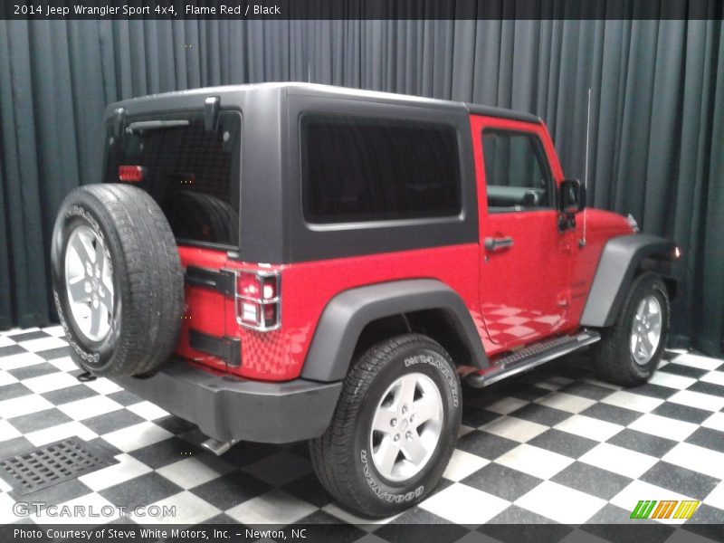 Flame Red / Black 2014 Jeep Wrangler Sport 4x4