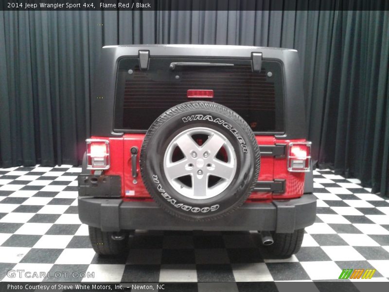 Flame Red / Black 2014 Jeep Wrangler Sport 4x4