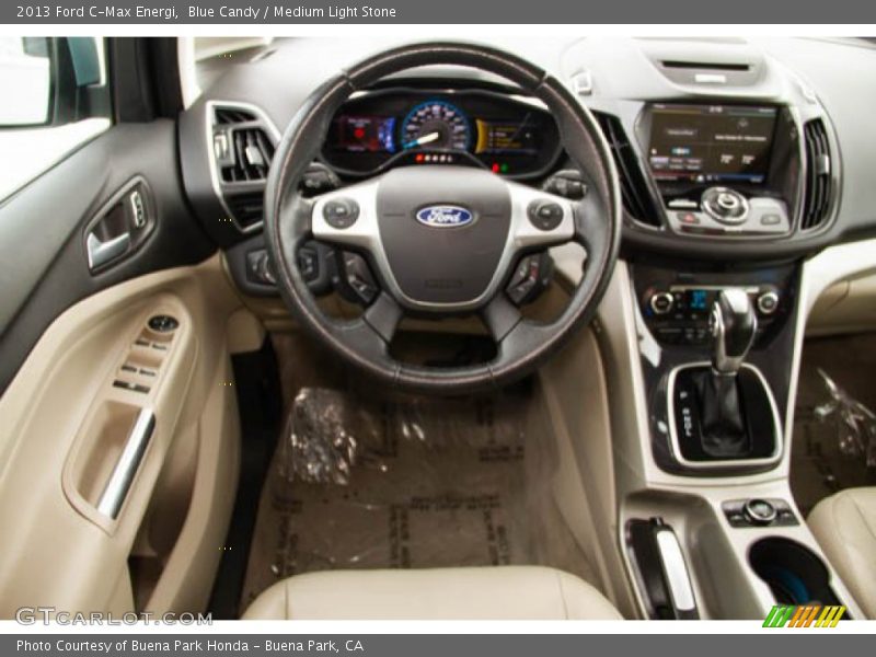 Blue Candy / Medium Light Stone 2013 Ford C-Max Energi