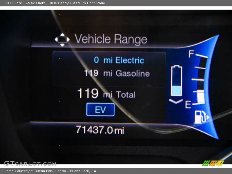Blue Candy / Medium Light Stone 2013 Ford C-Max Energi