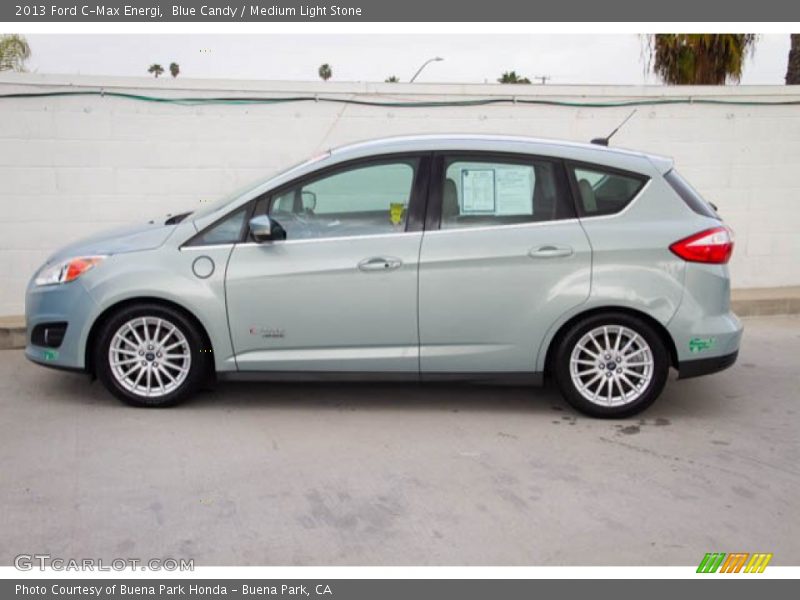Blue Candy / Medium Light Stone 2013 Ford C-Max Energi