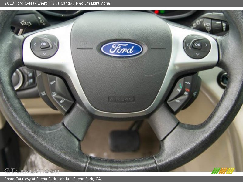 Blue Candy / Medium Light Stone 2013 Ford C-Max Energi