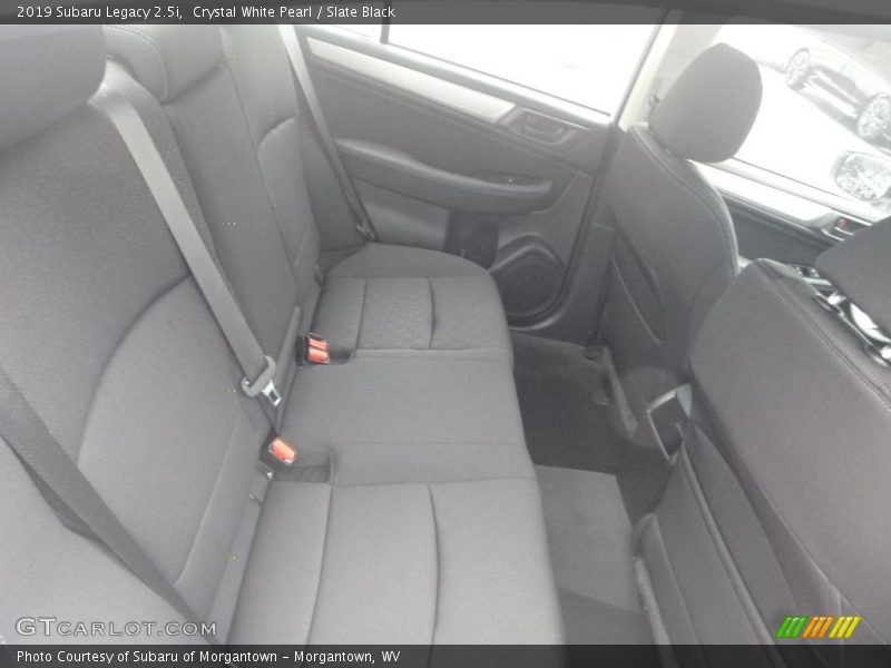 Crystal White Pearl / Slate Black 2019 Subaru Legacy 2.5i