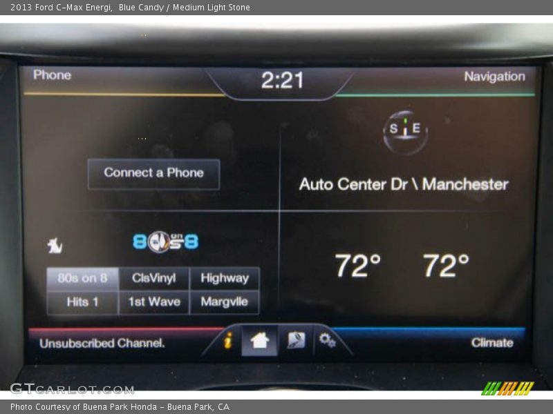 Blue Candy / Medium Light Stone 2013 Ford C-Max Energi