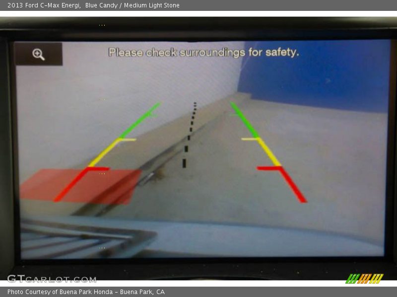 Blue Candy / Medium Light Stone 2013 Ford C-Max Energi