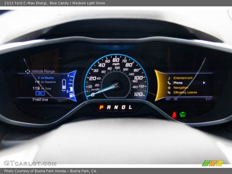 Blue Candy / Medium Light Stone 2013 Ford C-Max Energi