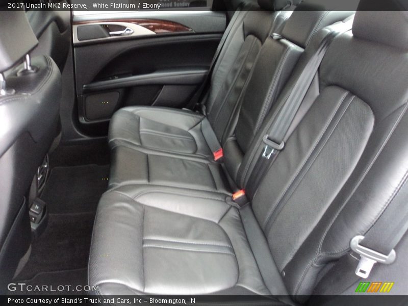 White Platinum / Ebony 2017 Lincoln MKZ Reserve