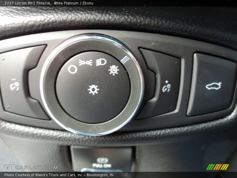 White Platinum / Ebony 2017 Lincoln MKZ Reserve