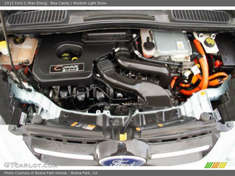 Blue Candy / Medium Light Stone 2013 Ford C-Max Energi