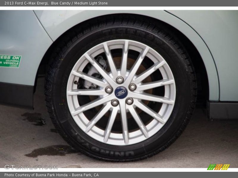 Blue Candy / Medium Light Stone 2013 Ford C-Max Energi