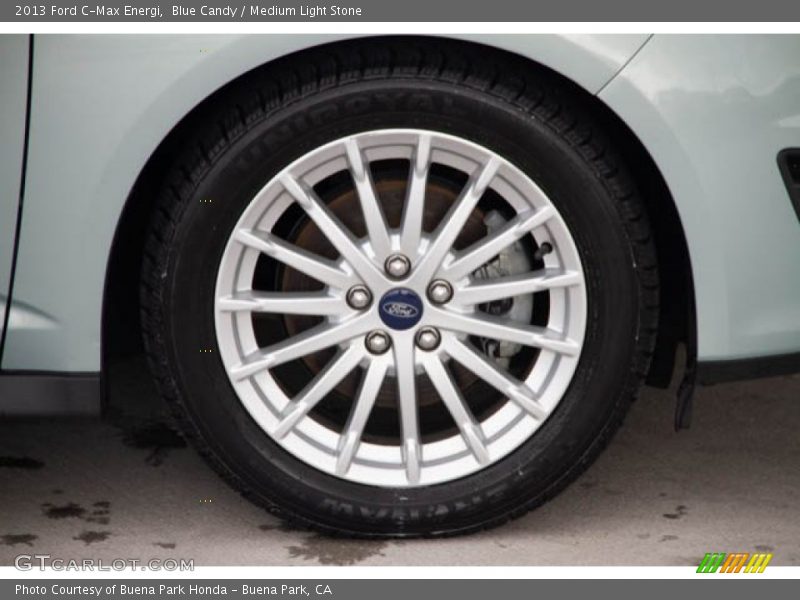 Blue Candy / Medium Light Stone 2013 Ford C-Max Energi