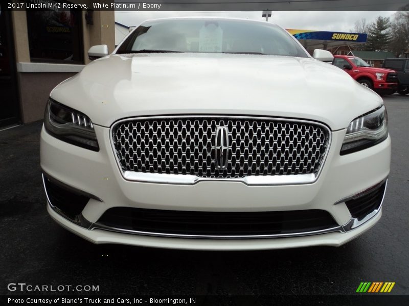 White Platinum / Ebony 2017 Lincoln MKZ Reserve