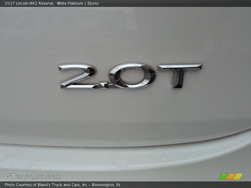 White Platinum / Ebony 2017 Lincoln MKZ Reserve
