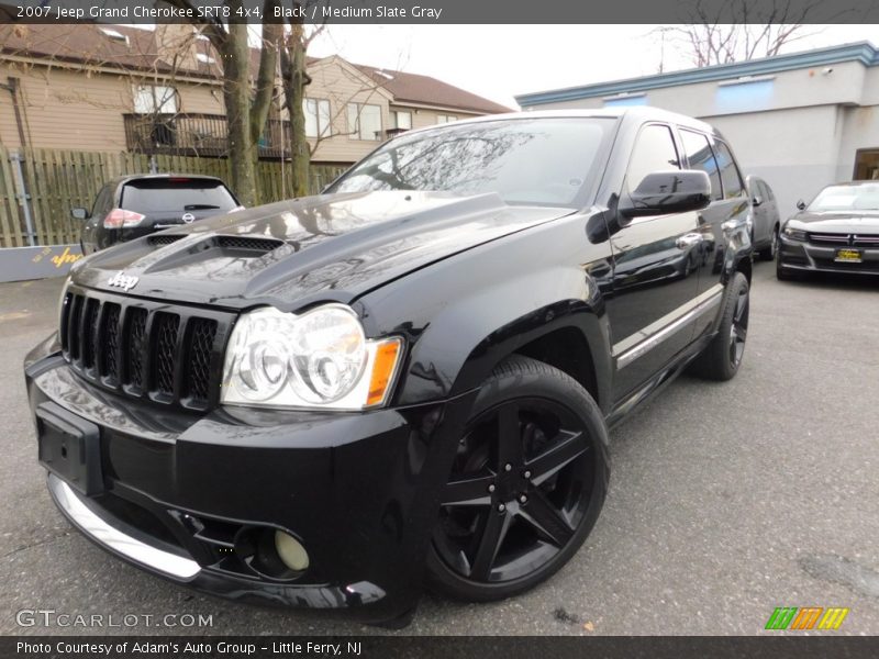 Black / Medium Slate Gray 2007 Jeep Grand Cherokee SRT8 4x4