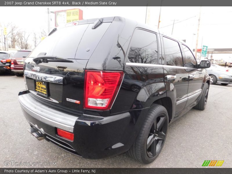 Black / Medium Slate Gray 2007 Jeep Grand Cherokee SRT8 4x4