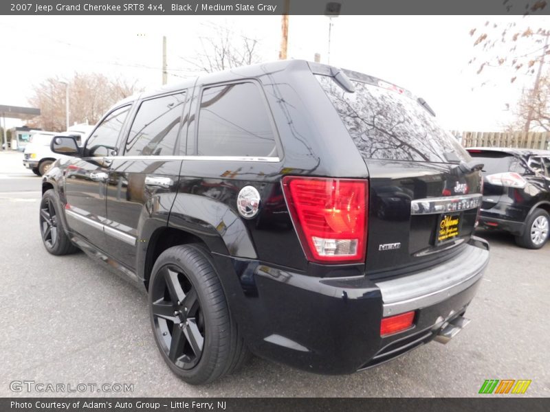 Black / Medium Slate Gray 2007 Jeep Grand Cherokee SRT8 4x4