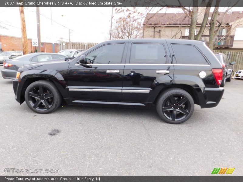 Black / Medium Slate Gray 2007 Jeep Grand Cherokee SRT8 4x4