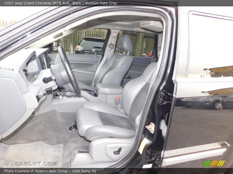 Black / Medium Slate Gray 2007 Jeep Grand Cherokee SRT8 4x4