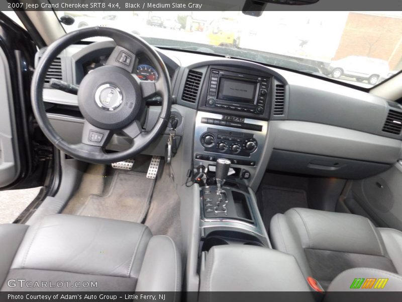 Black / Medium Slate Gray 2007 Jeep Grand Cherokee SRT8 4x4