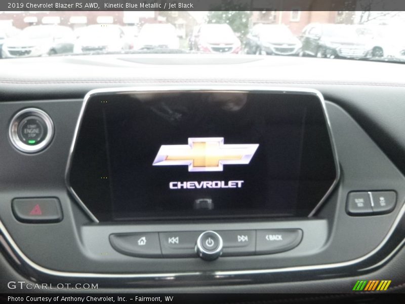 Kinetic Blue Metallic / Jet Black 2019 Chevrolet Blazer RS AWD