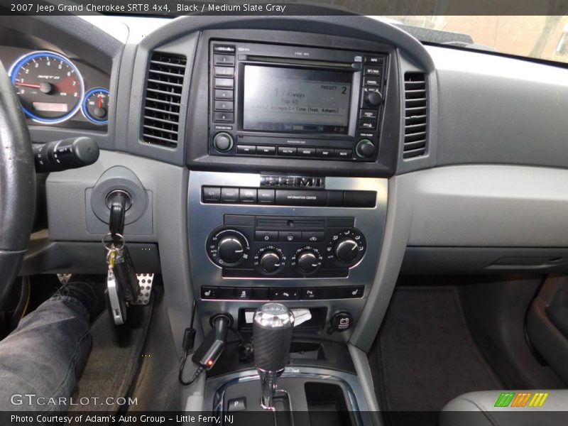 Black / Medium Slate Gray 2007 Jeep Grand Cherokee SRT8 4x4