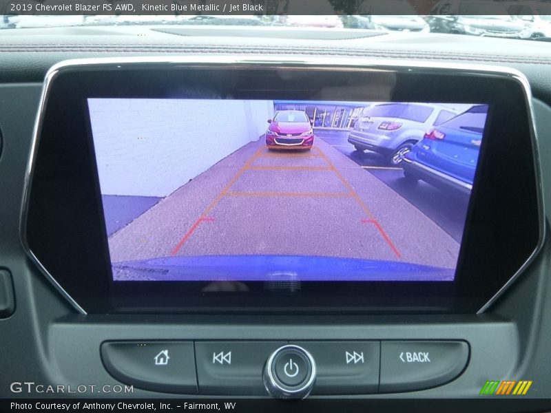 Kinetic Blue Metallic / Jet Black 2019 Chevrolet Blazer RS AWD