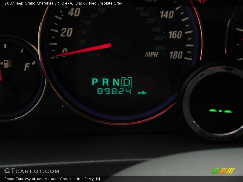 Black / Medium Slate Gray 2007 Jeep Grand Cherokee SRT8 4x4