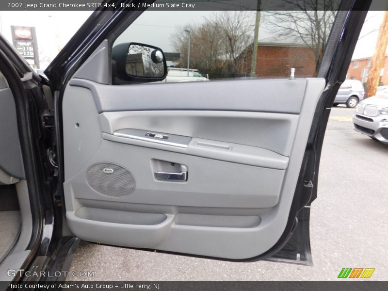 Black / Medium Slate Gray 2007 Jeep Grand Cherokee SRT8 4x4