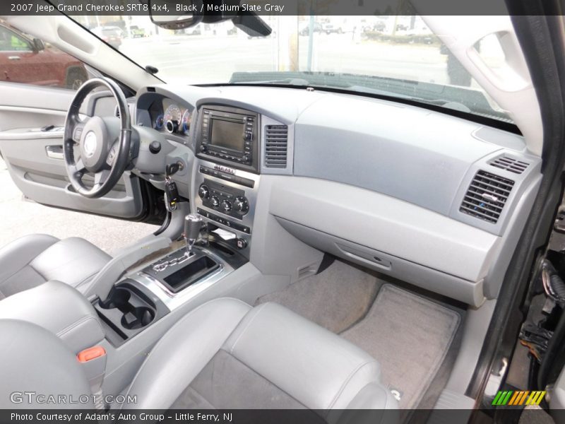Black / Medium Slate Gray 2007 Jeep Grand Cherokee SRT8 4x4