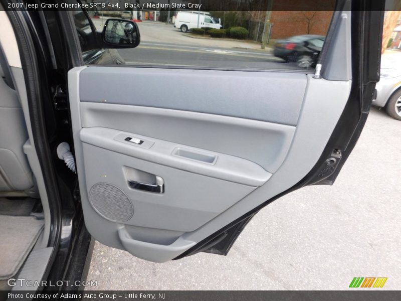Black / Medium Slate Gray 2007 Jeep Grand Cherokee SRT8 4x4