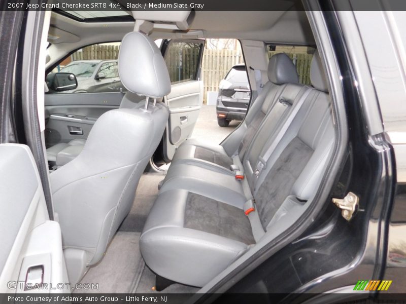 Black / Medium Slate Gray 2007 Jeep Grand Cherokee SRT8 4x4