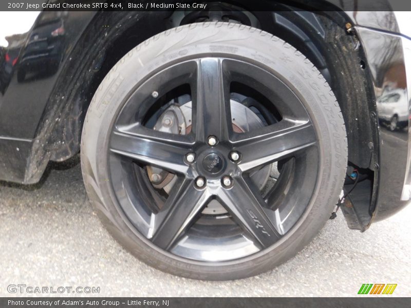 Black / Medium Slate Gray 2007 Jeep Grand Cherokee SRT8 4x4