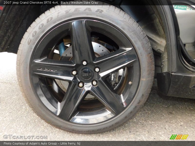 Black / Medium Slate Gray 2007 Jeep Grand Cherokee SRT8 4x4