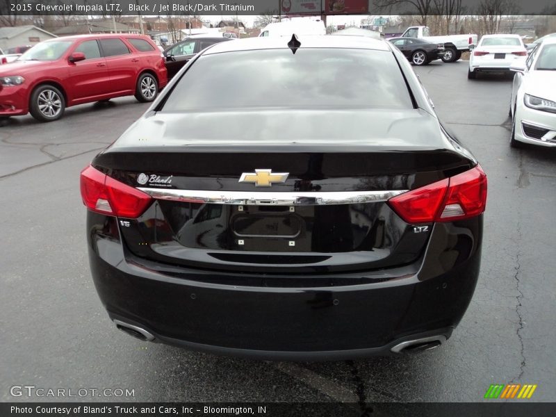 Black / Jet Black/Dark Titanium 2015 Chevrolet Impala LTZ