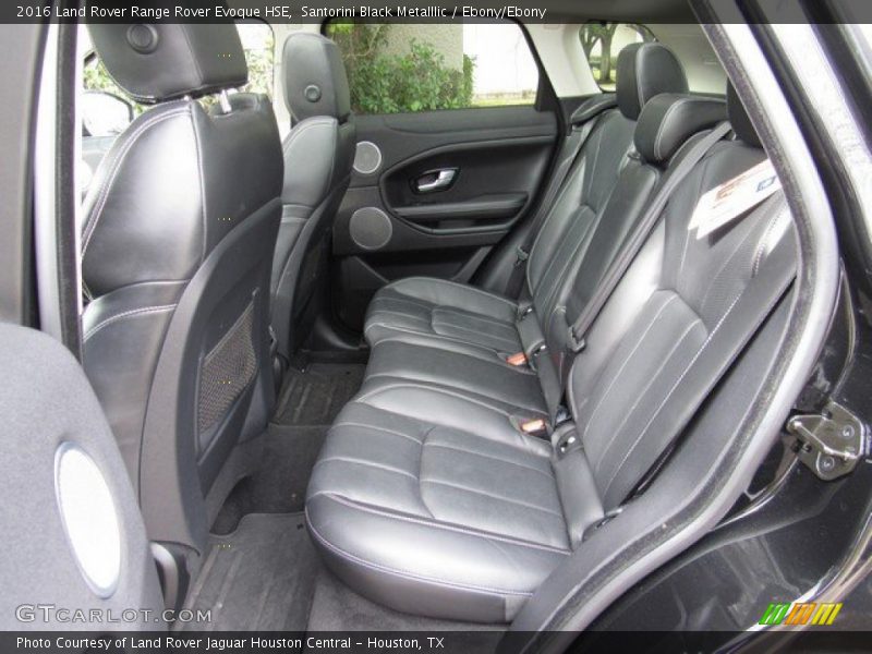 Santorini Black Metalllic / Ebony/Ebony 2016 Land Rover Range Rover Evoque HSE