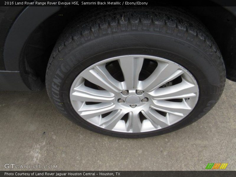 Santorini Black Metalllic / Ebony/Ebony 2016 Land Rover Range Rover Evoque HSE