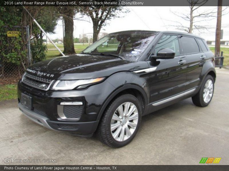Santorini Black Metalllic / Ebony/Ebony 2016 Land Rover Range Rover Evoque HSE