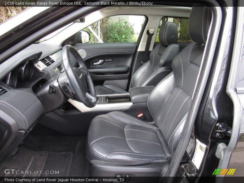 Santorini Black Metalllic / Ebony/Ebony 2016 Land Rover Range Rover Evoque HSE