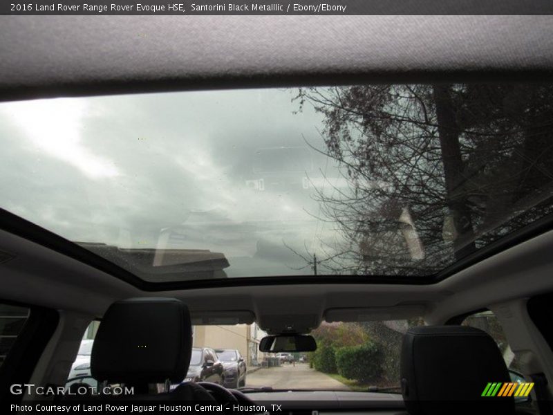 Santorini Black Metalllic / Ebony/Ebony 2016 Land Rover Range Rover Evoque HSE