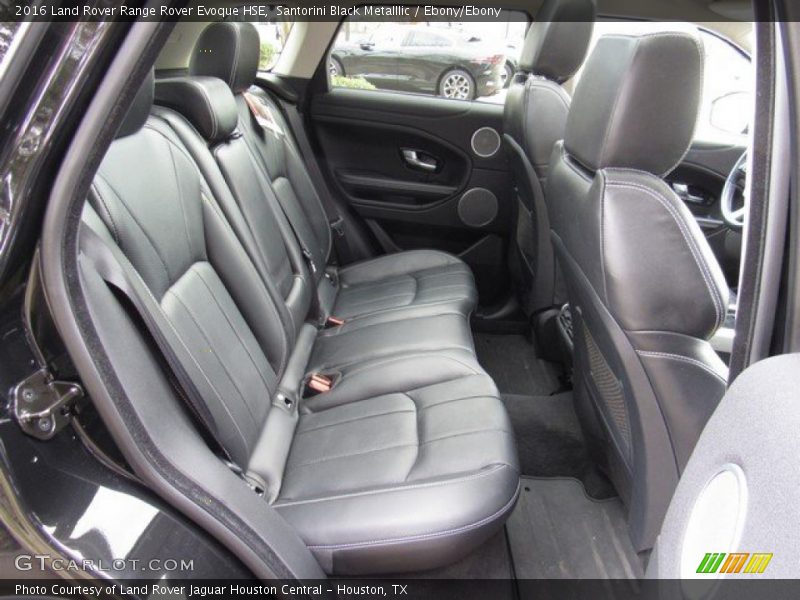 Santorini Black Metalllic / Ebony/Ebony 2016 Land Rover Range Rover Evoque HSE