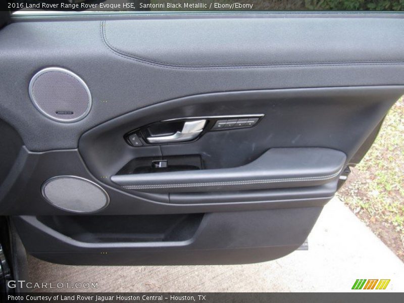 Santorini Black Metalllic / Ebony/Ebony 2016 Land Rover Range Rover Evoque HSE