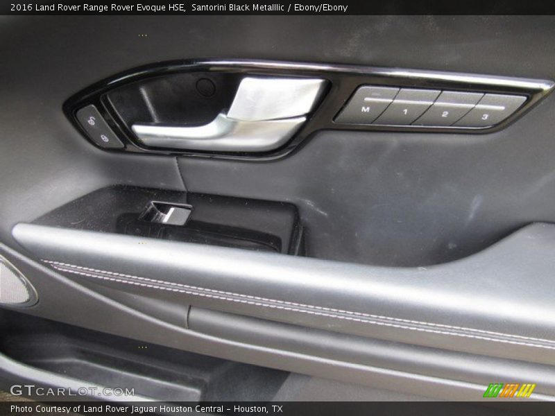Santorini Black Metalllic / Ebony/Ebony 2016 Land Rover Range Rover Evoque HSE